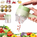 2x1 Cortador de Alimentos Eléctrico Portátil