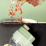 2x1 Cortador de Alimentos Eléctrico Portátil